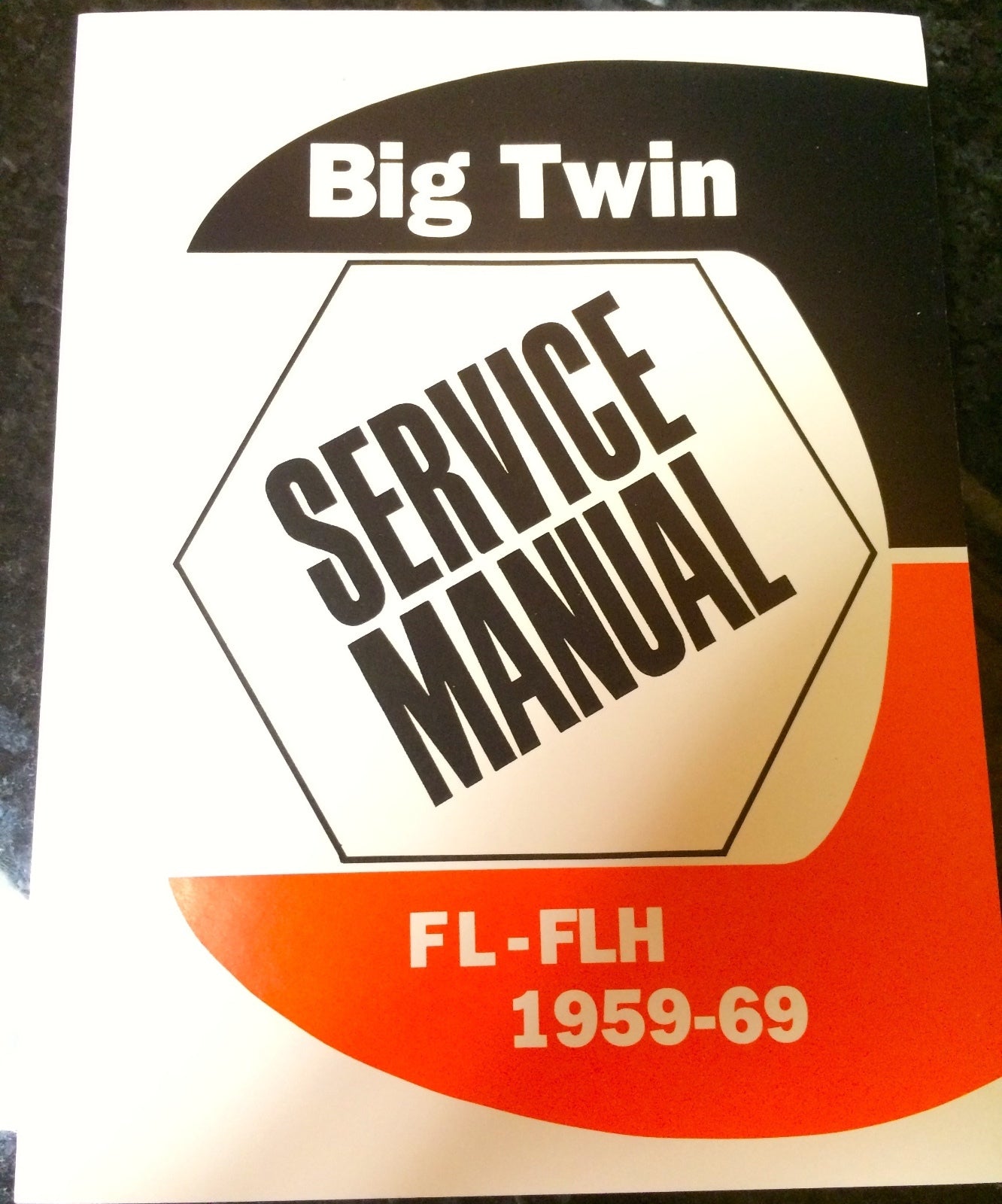 Harley FL FLH Service Manual 1959 to 1969 Panhead Shovelhead Electra-Glide