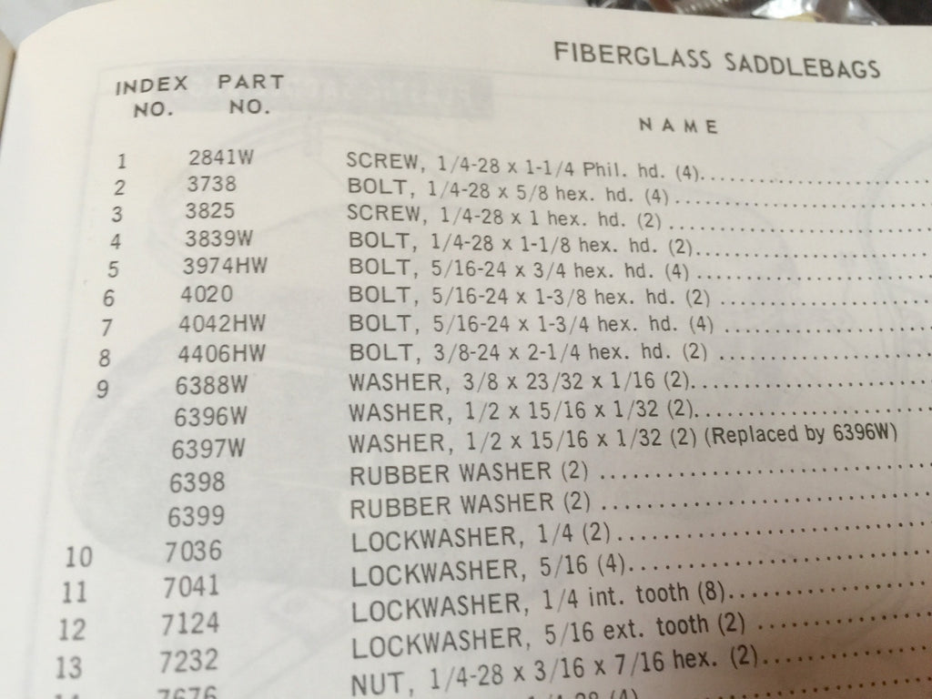 Harley CP-1038 5/16”-24 x 3/4" Bolts w/ Nuts & Lock Washers x 4 OEM 3974 Cad 