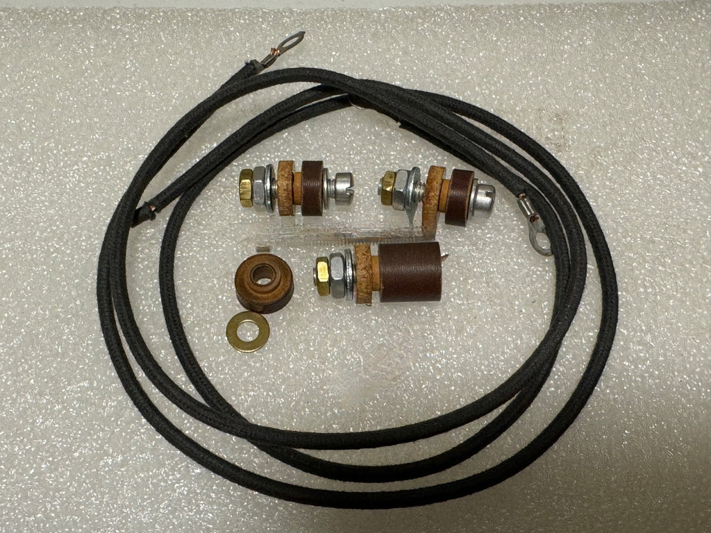 Harley Knucklehead UL WL Servi Horn Mount & Fender Lamp Terminal Kit  1945-57