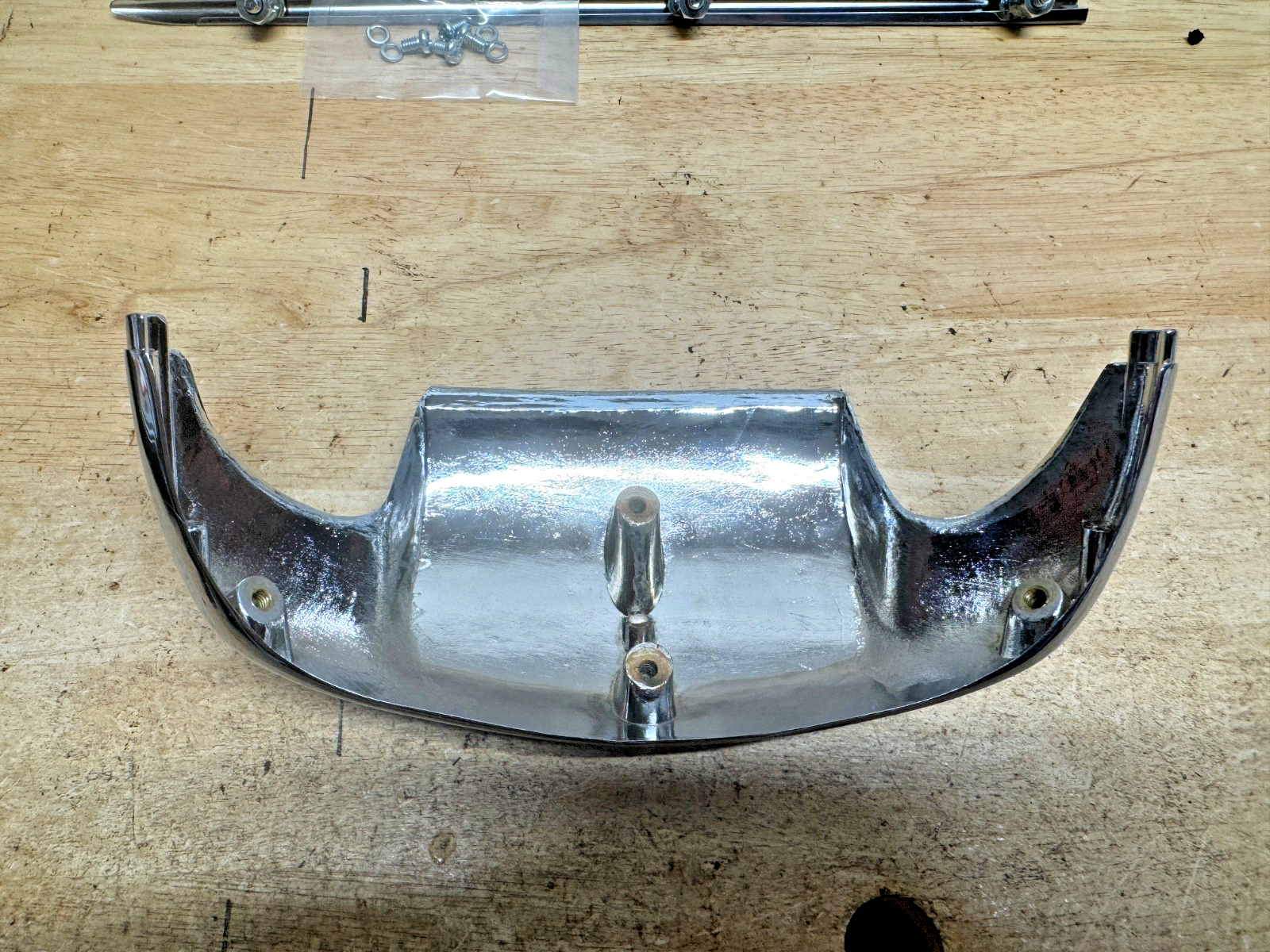 Harley FL FLH Shovelhead Front Fender Tip Trim Kit 1967-72 Electra-Glide