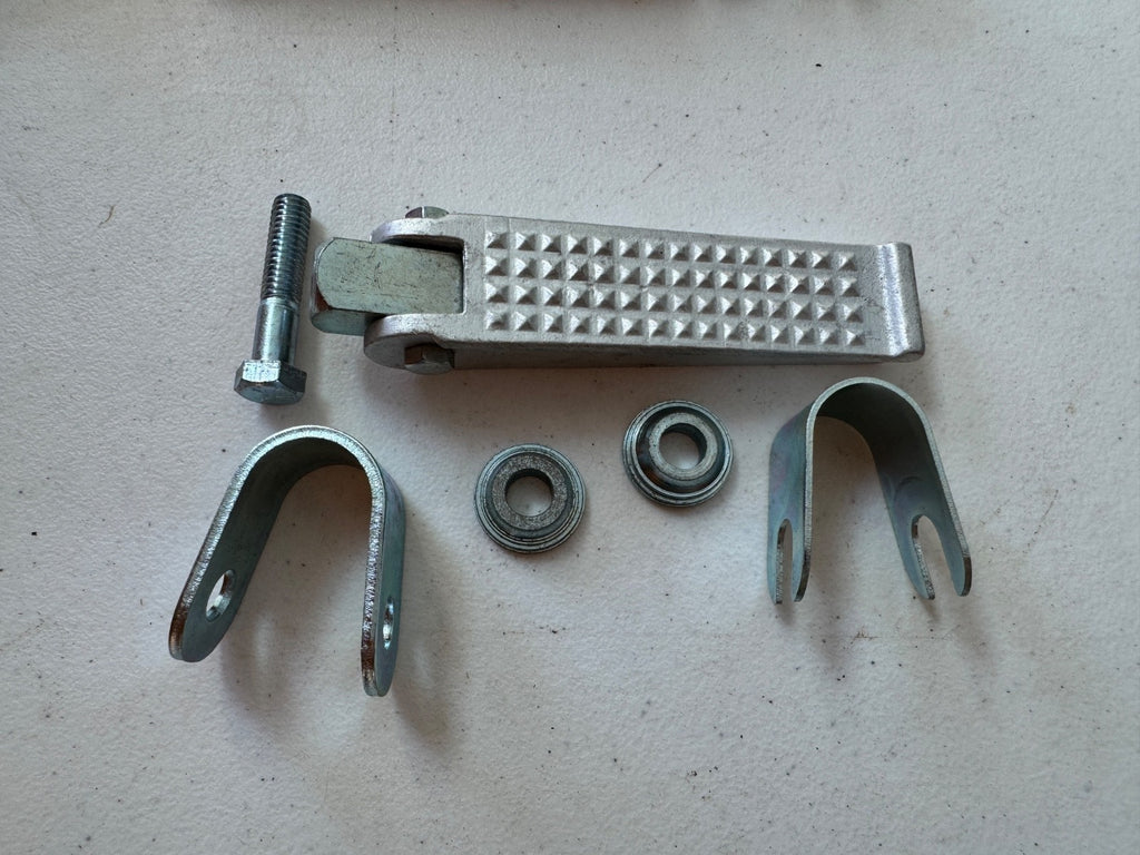 Harley NOS Dixie Superior Atlas Aluminum Highway Foot Peg Kit Panhead Knuckle