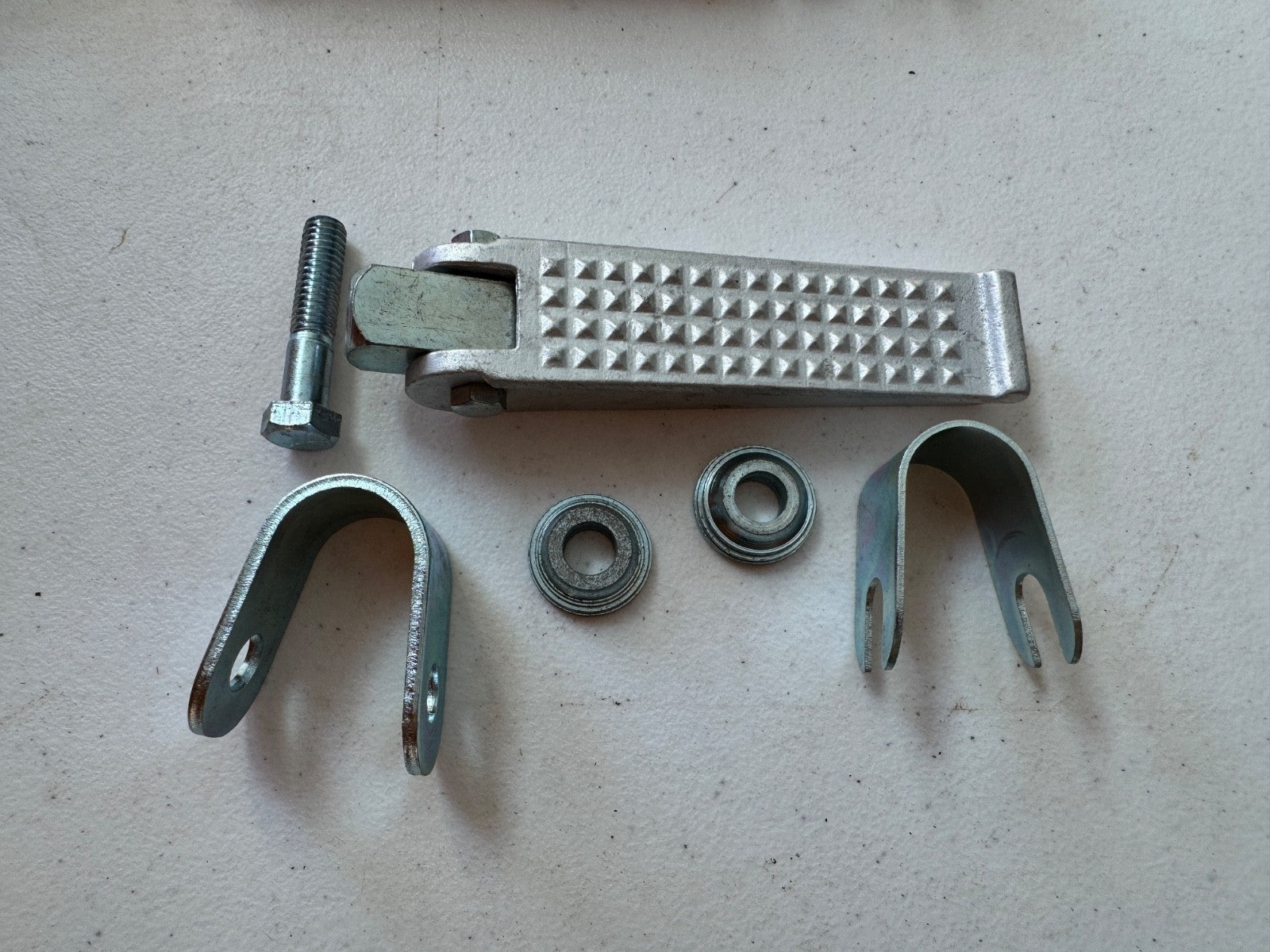 Harley NOS Dixie Superior Atlas Aluminum Highway Foot Peg Kit Panhead Knuckle