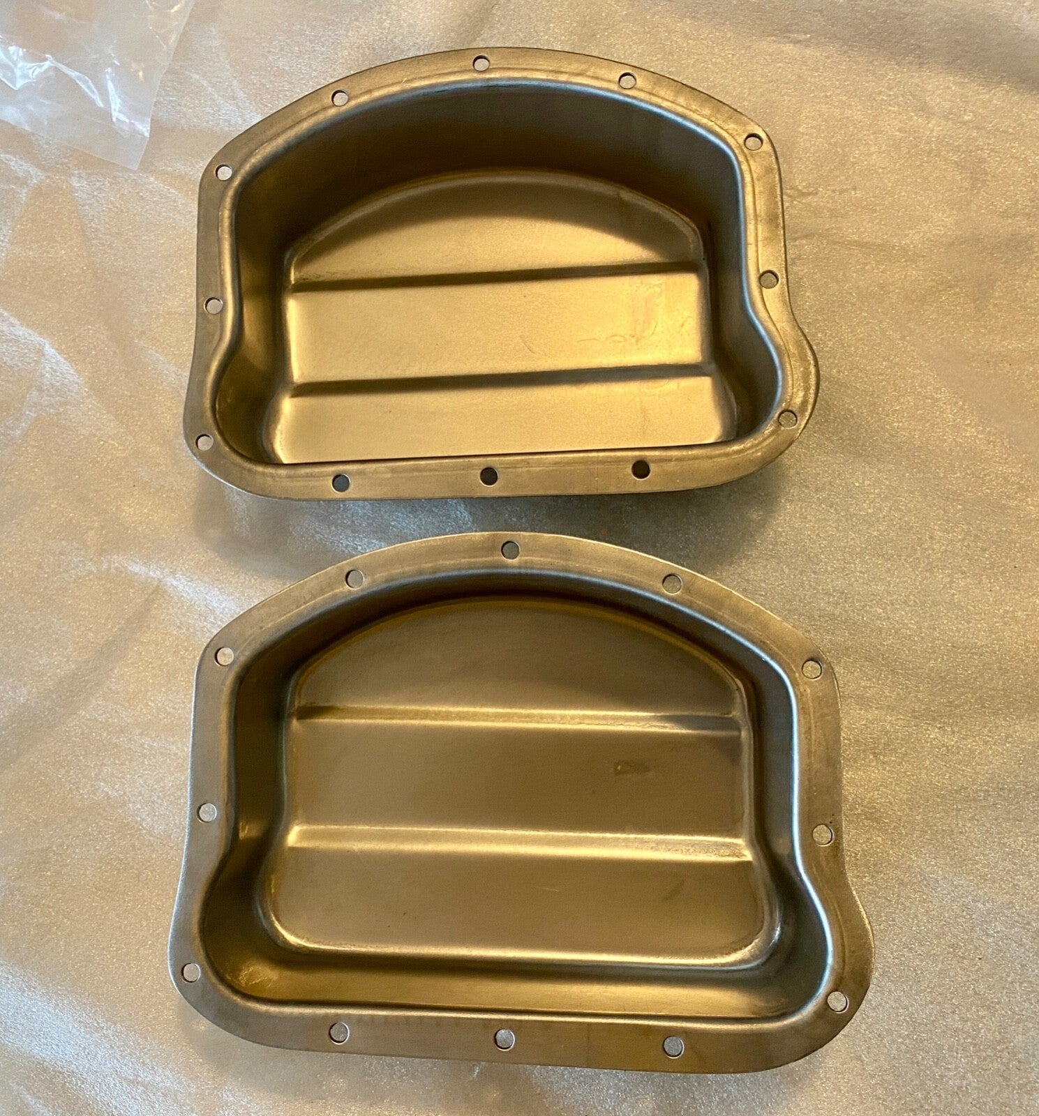 Harley 17500-48A Panhead Raw Steel Valve Covers 1948-65 European Made