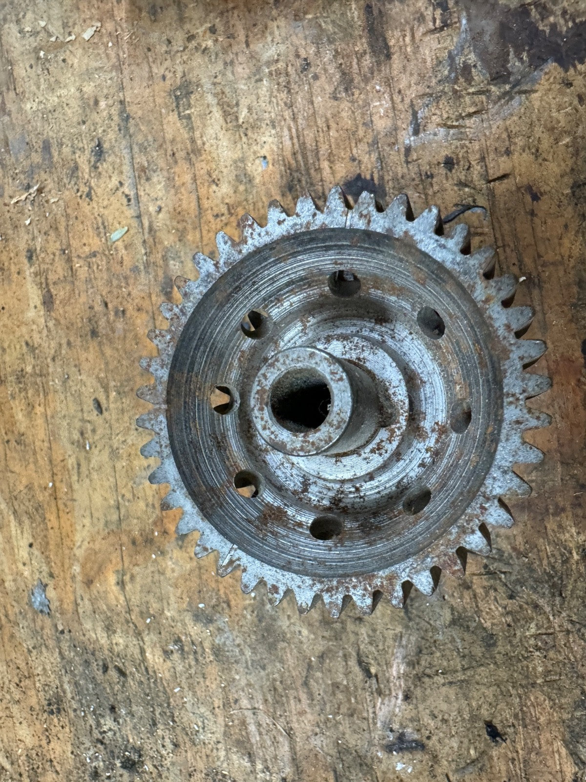 Harley OEM VL #2 Rear Inlet Cam Gear 1930-1936 OEM# 611-30C (5)