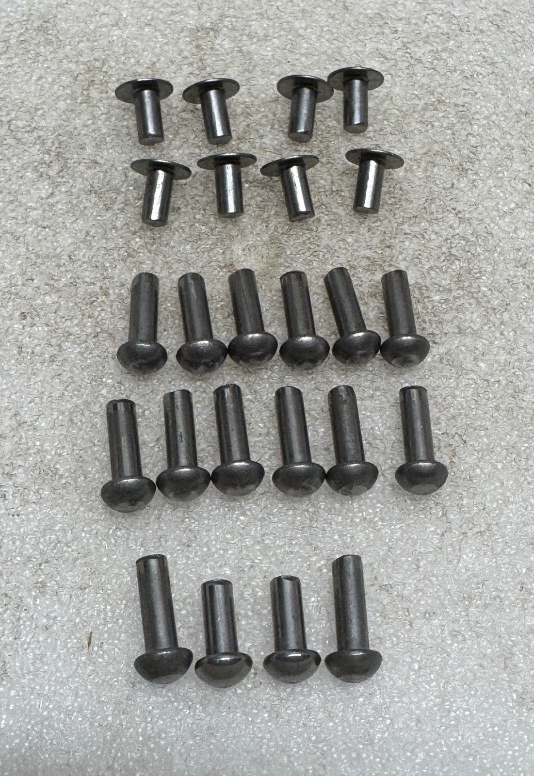 Harley 0314 0308 0307 WLA Rear Fender Rivet Kit 1942 1952 USA2