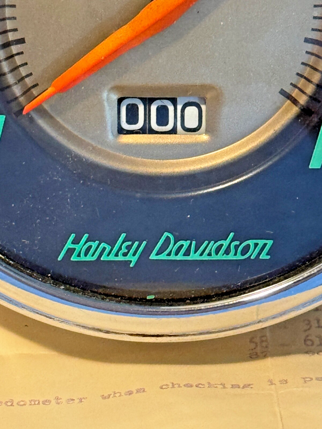 Harley NOS OEM 67007-60 Police Special Speedometer Panhead Servicar