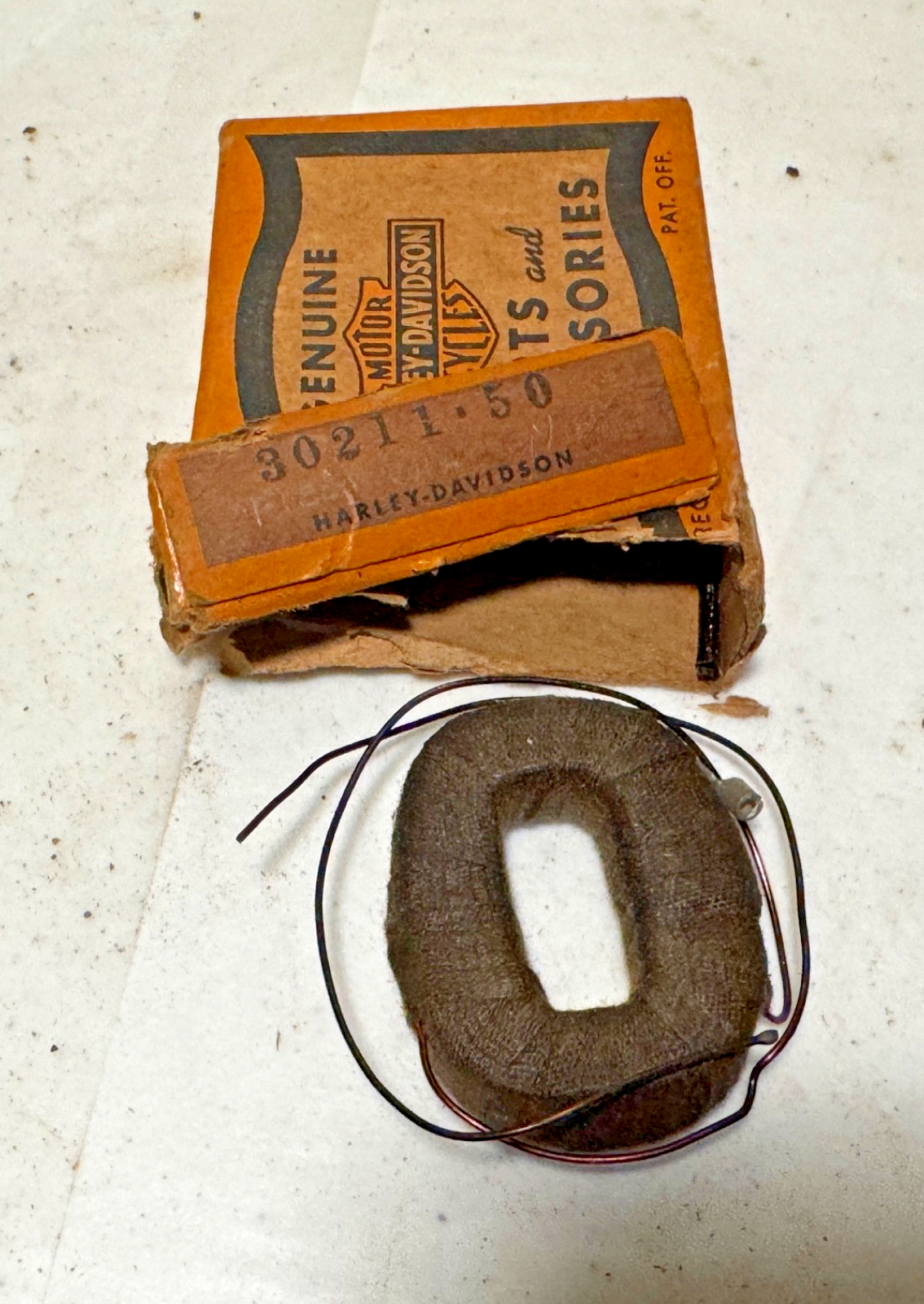 Harley NOS 30211-50 Hummer Lightweight Field Coil North Pole 1950-590