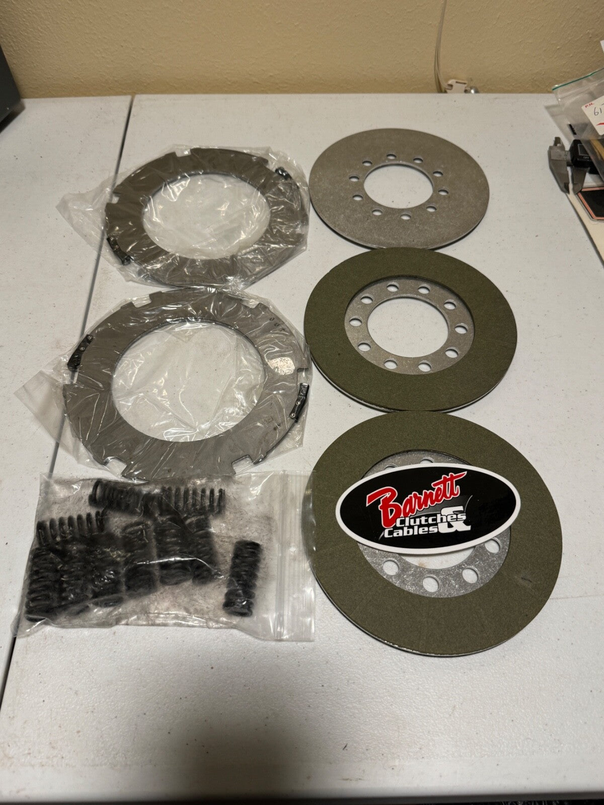 Harley WL WLA WLC Servicar Clutch Plate Kit 1941-73 Barnett USA/European