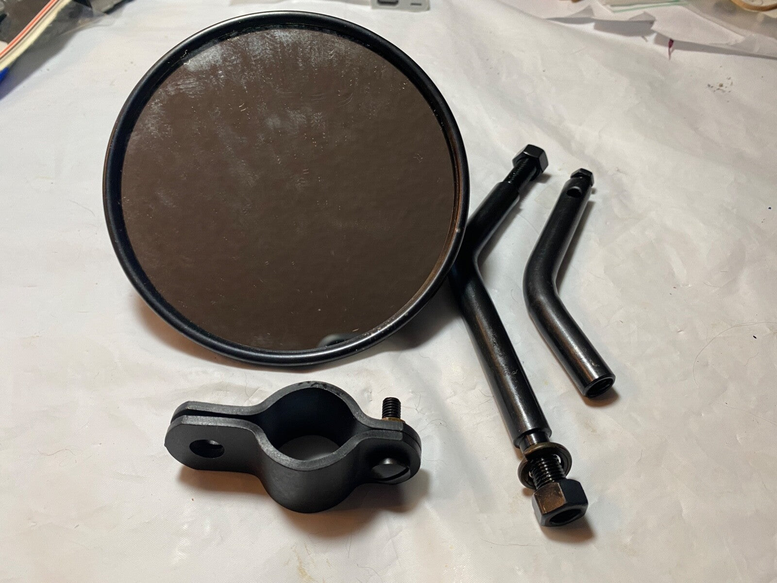 Harley Correct Springer Knucklehead VL UL WL Long Stem Mirror 11350-41  Euro