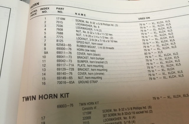 Harley 62563-65 Rubber Mount Panhead Shovelhead Electra-Glide Battery Oil Tank