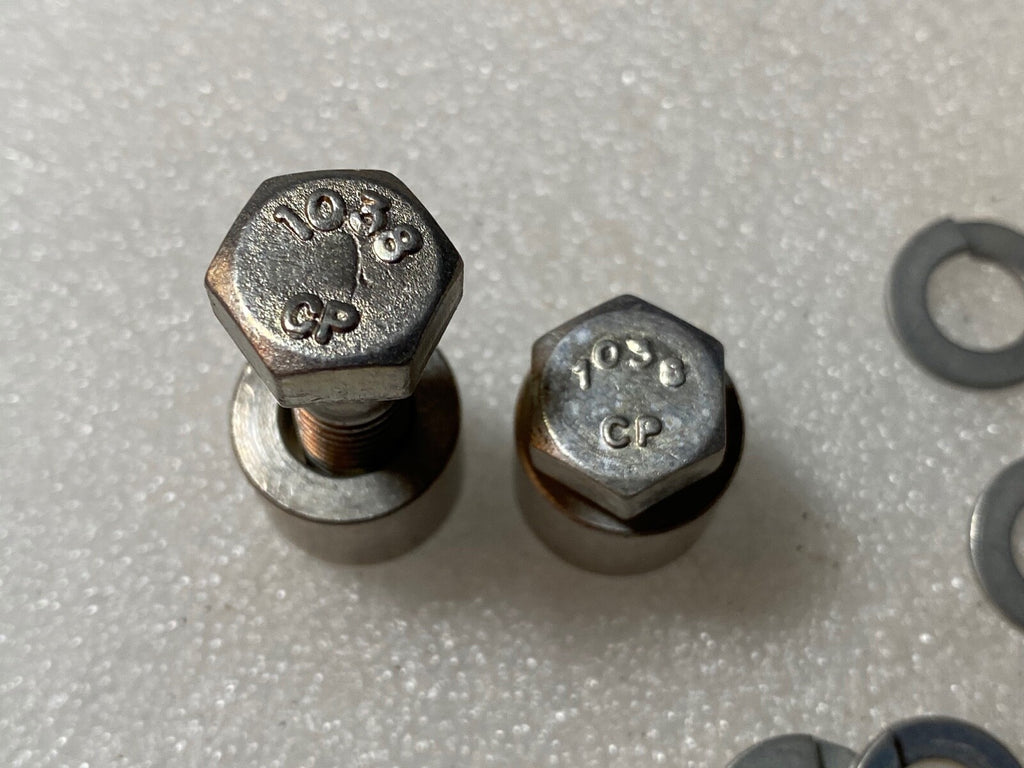 Harley Panhead Shovelhead Spot Light Lamp Bracket Mount Kit CP Bolts 1960-84 US 