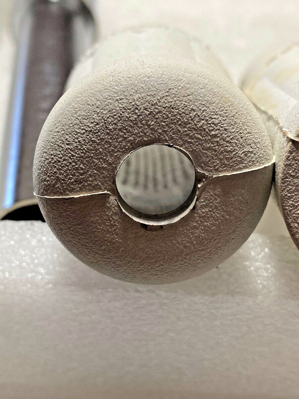 Harley JD VL Nickel Throttle & Spark Spirals & White Grips 1916-34 OEM# 3312-16 