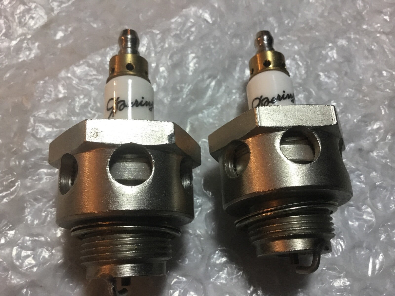 Harley JD Large Base Air Cooled Spark Plugs 7/8" 1913-1926 F-Head OEM# 36-11