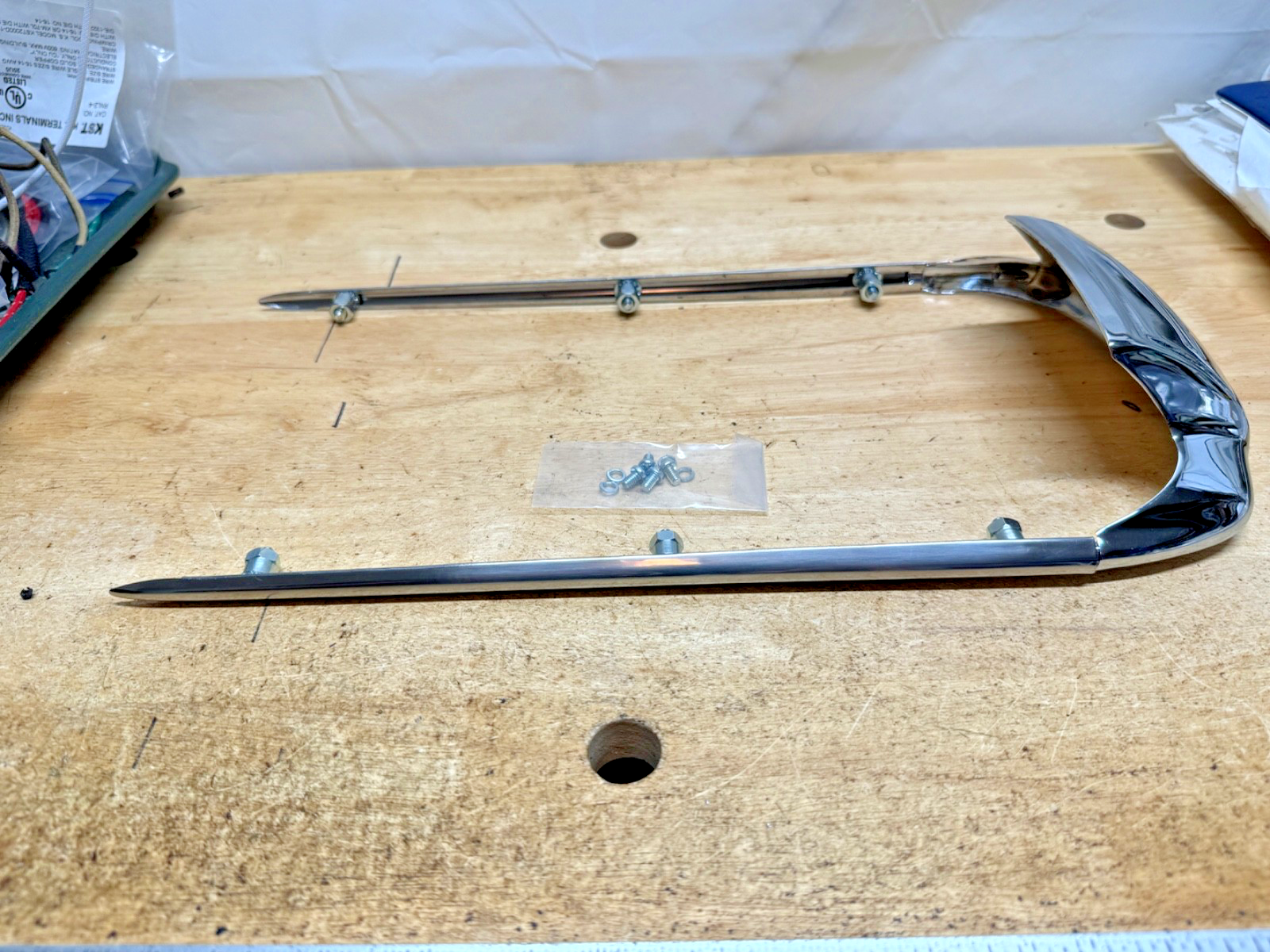 Harley FL FLH Shovelhead Front Fender Tip Trim Kit 1967-72 Electra-Glide