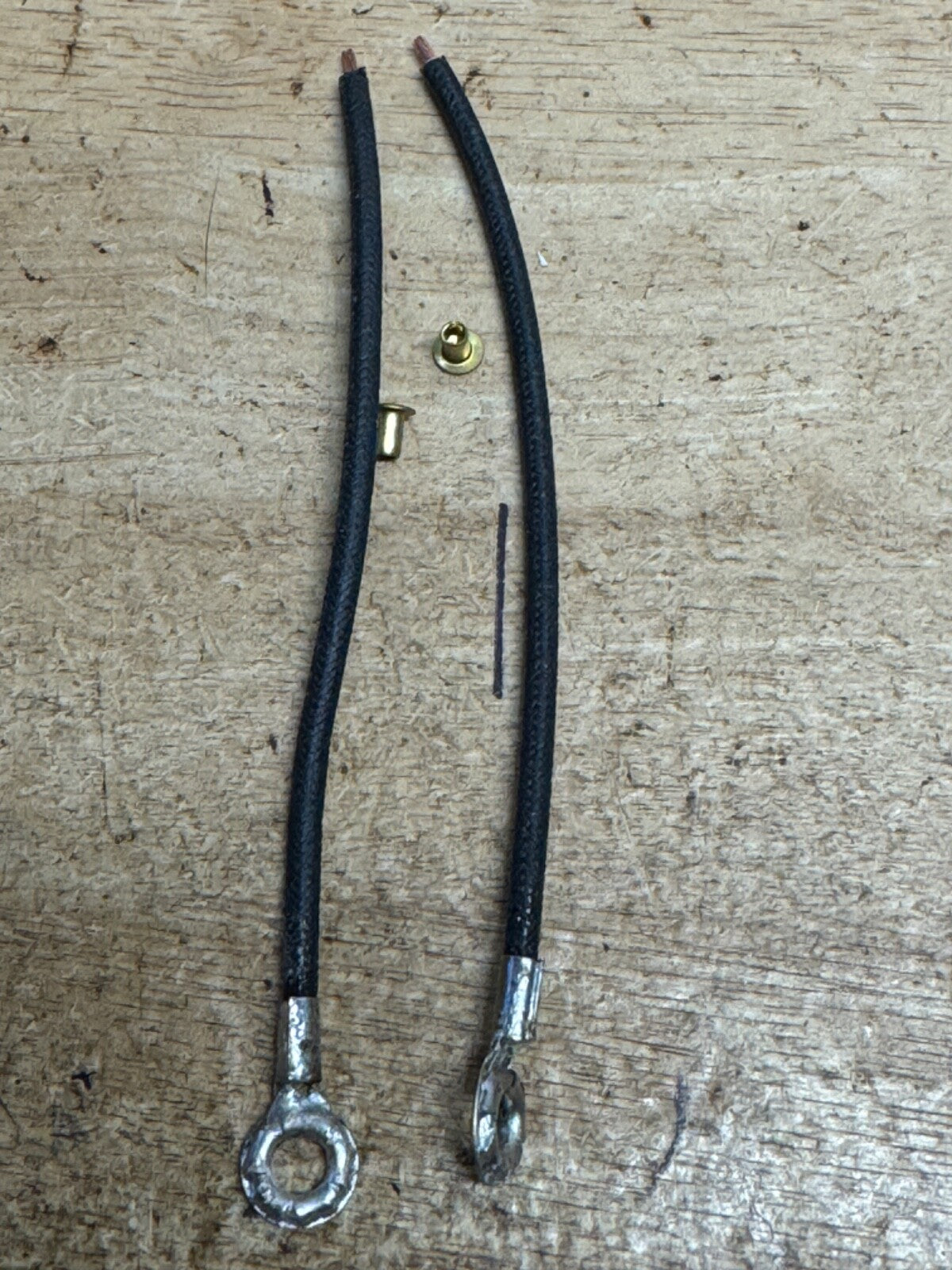 Harley 4574-29 JD, VL DL, RL Dash Ammeter Lamp Wires 1929-36