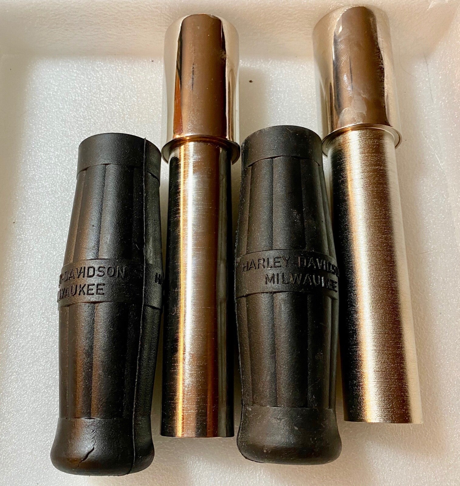 Harley JD VL DL RL Nickel Throttle & Spark Spirals & Grips 1916-34 OEM# 3312-16 