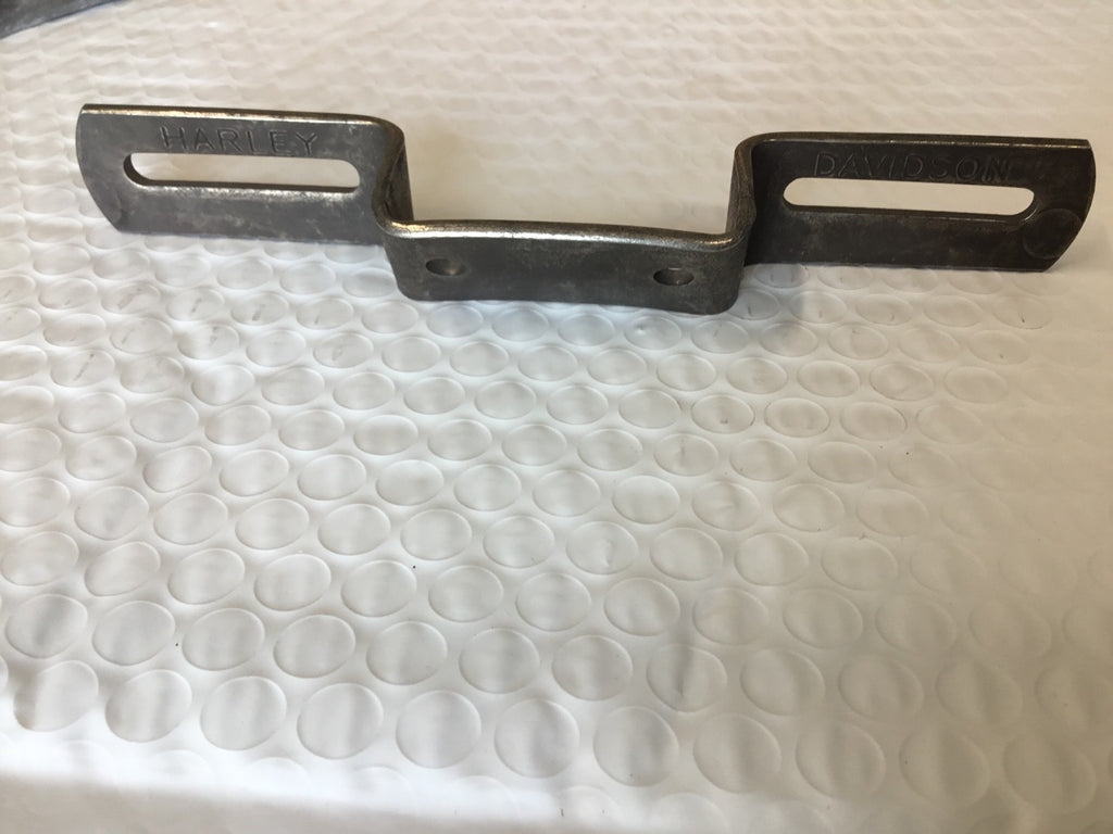 Harley Boat Tail Tag License Bracket 39-46 Knucklehead OEM# 5092-39 Stamped H-D