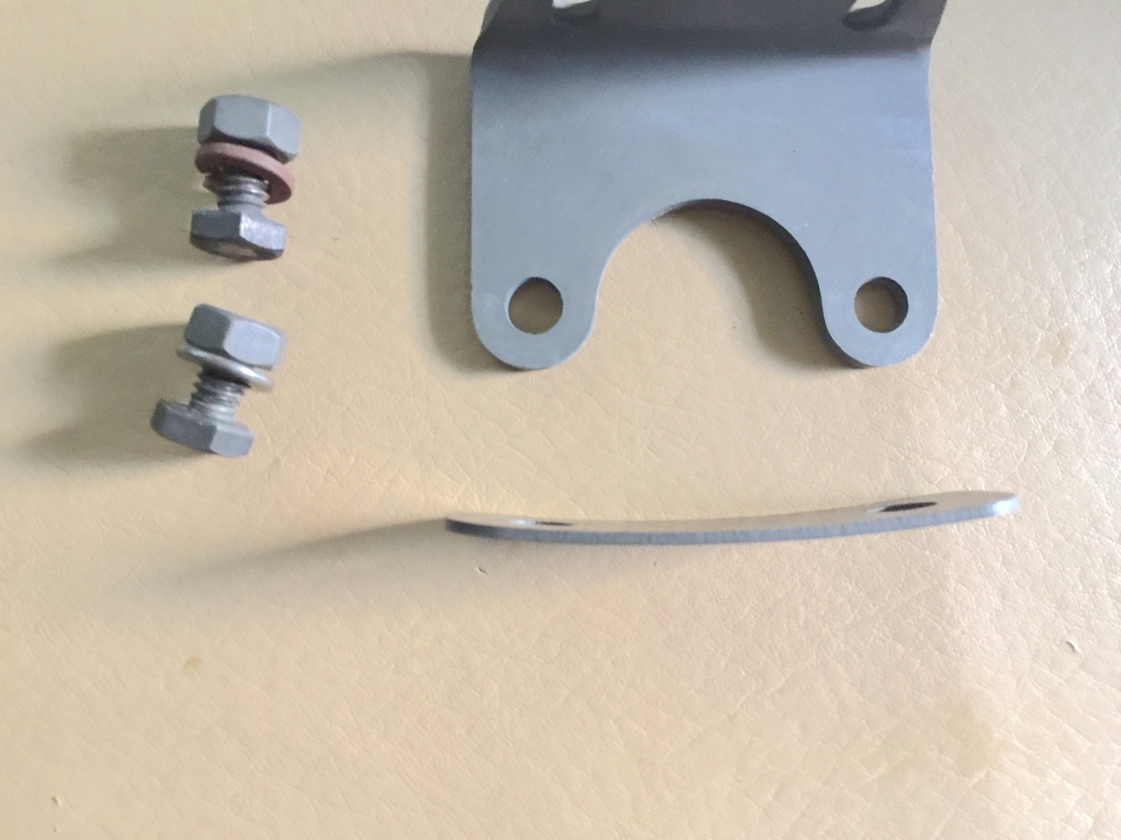 Harley Springer Upper & Lower Horn Headlamp Bracket Kit 46-48 Knucklehead UL WL 