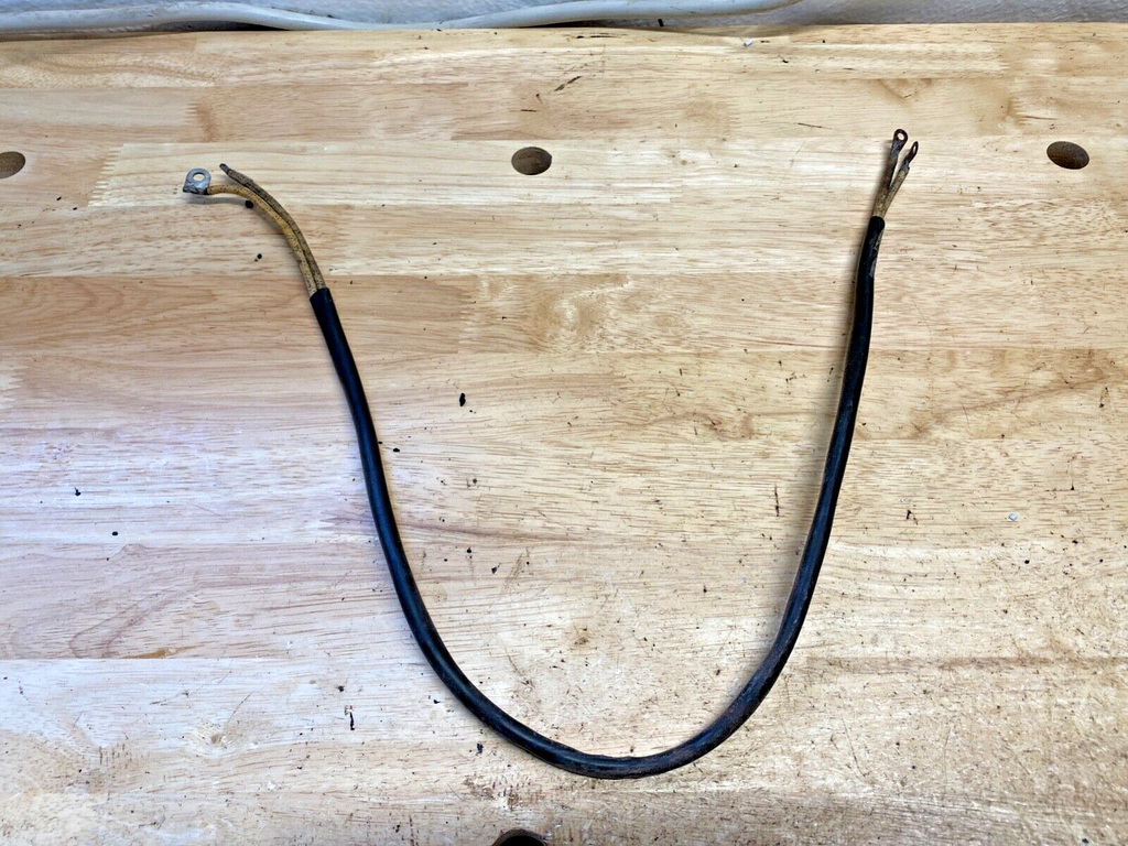 Harley NOS WLA Knucklehead Two Wire Harness 26" Generator to Regulator? 1940's.
