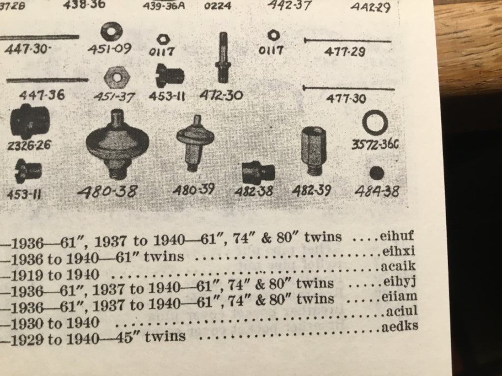 Harley UL WL Oil Pressure Switch Nipple 1938-1940 OEM# 482-38 USA