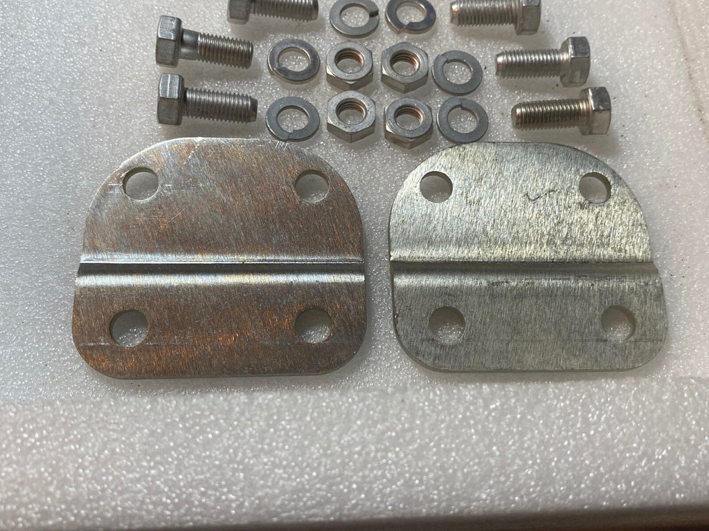 Harley Panhead Shovel Windshield Mounting Extensions W/ CP Hardware 1960-84 USA 