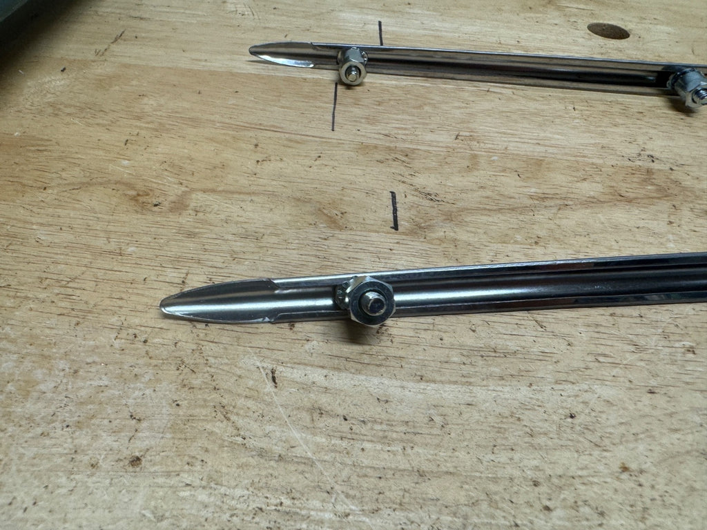 Harley FL FLH Shovelhead Front Fender Tip Trim Kit 1967-72 Electra-Glide