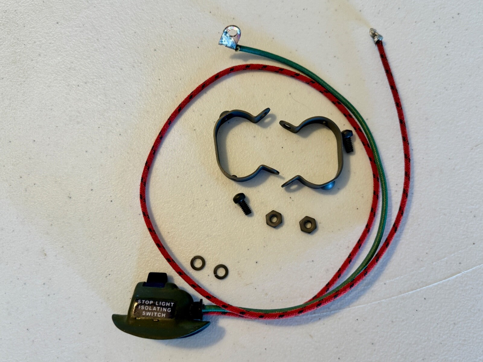 Harley 4760-41 Wired WLC Stop Light Isolation Switch Kit Early Rear Mount