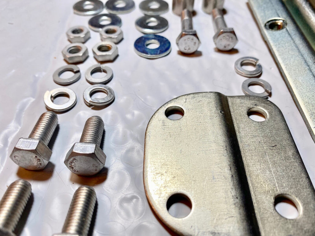 Harley Panhead Shovel Windshield Mounting Brackets W/ CP Hardware 1960-84 USA 