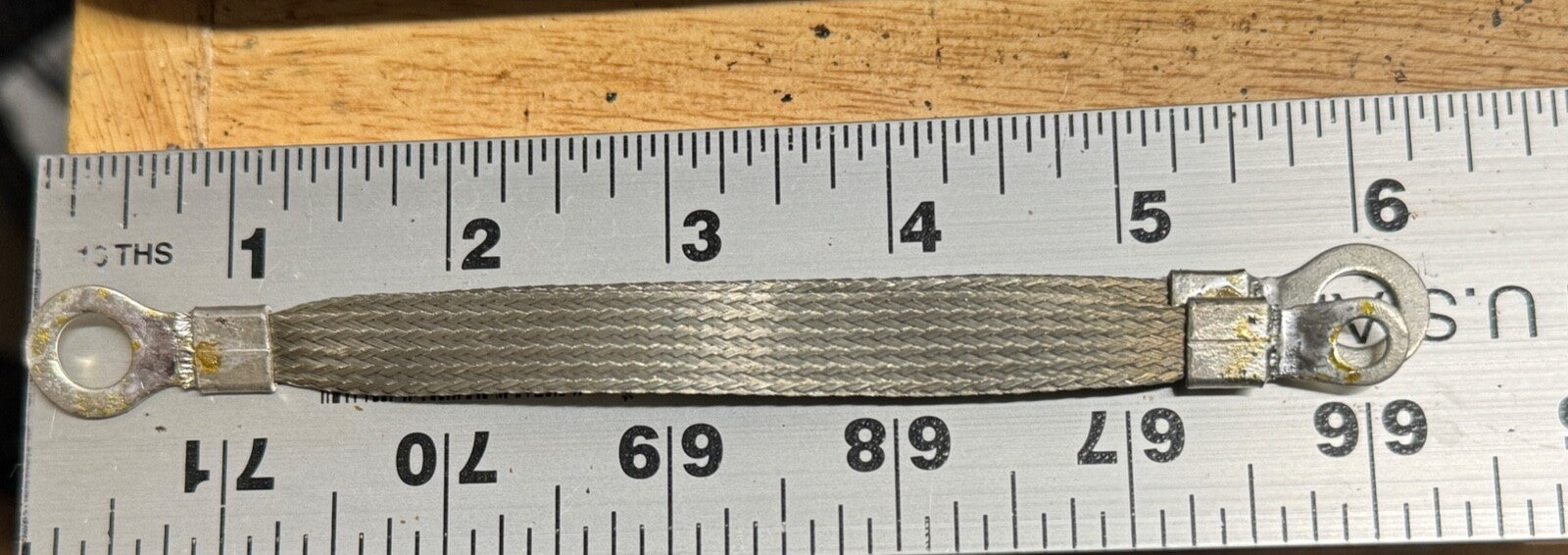 Harley WLA Radio Suppression Bonding or Ground Strap Engine-Coil OEM# 1743-42M