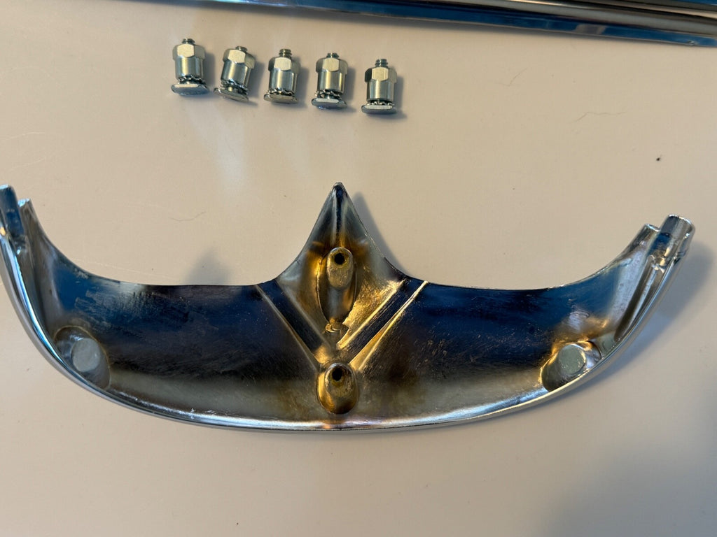 Harley FL FLH Panhead Shovelhead Front Fender Tip Trim Kit 1959-66 Duo-Glide