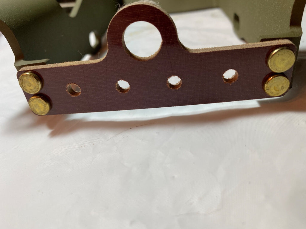 Harley WLA WLC Headlamp Horn Bracket OD Green WWII OEM#  1941-45 OEM# 4966-42M