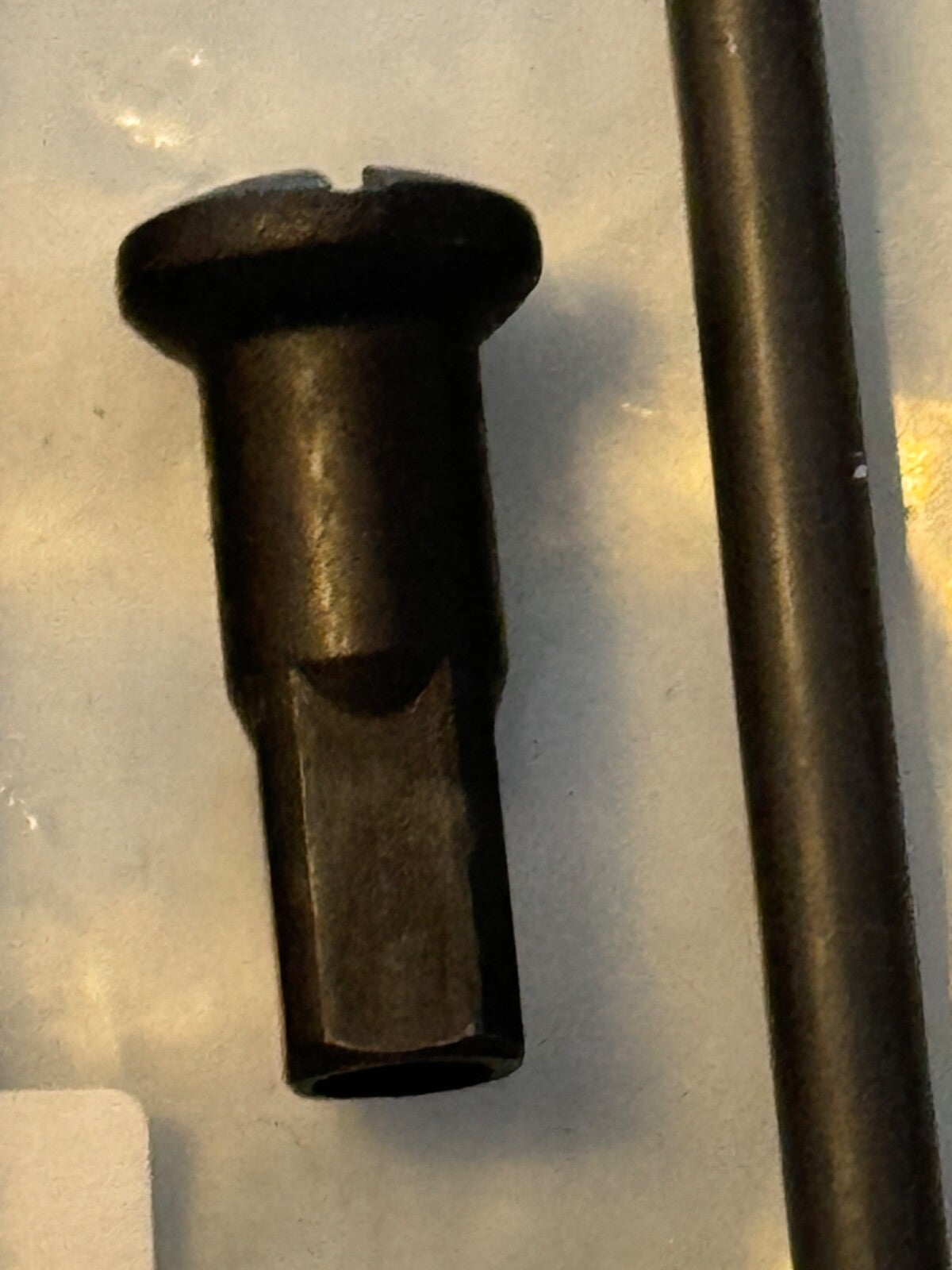 Harley Knucklehead Panhead 16" Parkerized Star Hub Spokes OEM 43032-40 40-72