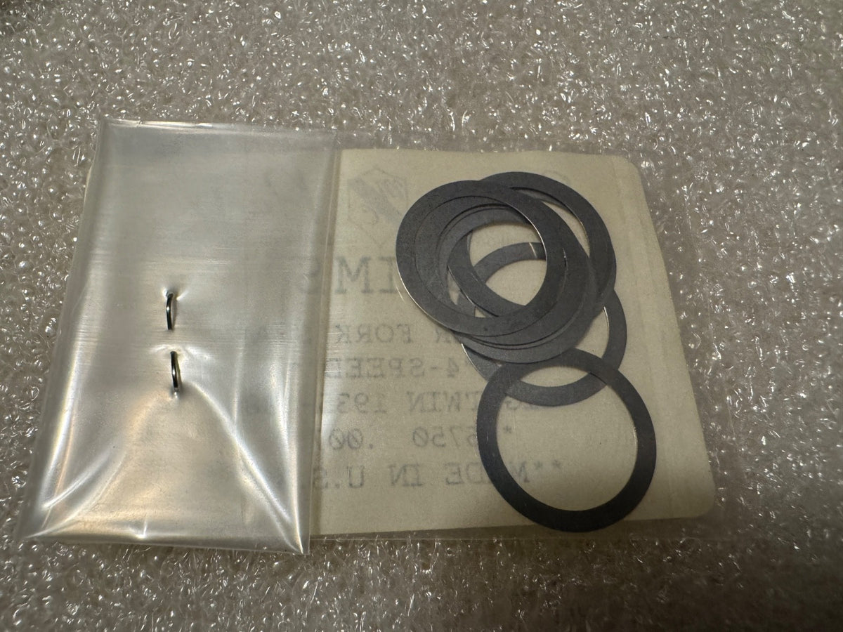 Harley 6750 2253-33B Shift Fork Shims .007 Knucklehead Panhead WL  10 Pack USA0