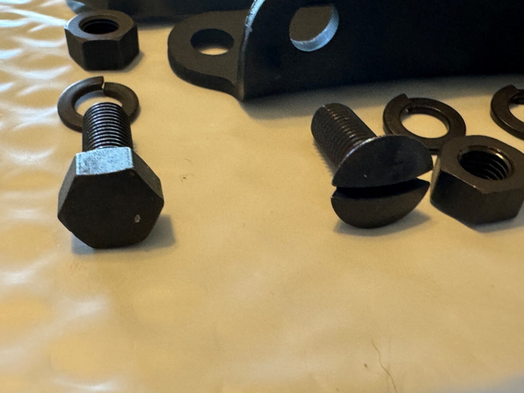 Harley Oil Tank Battery Mounting Plate Tray Kit Panhead 48-57 w/ CP-1038 Bolts