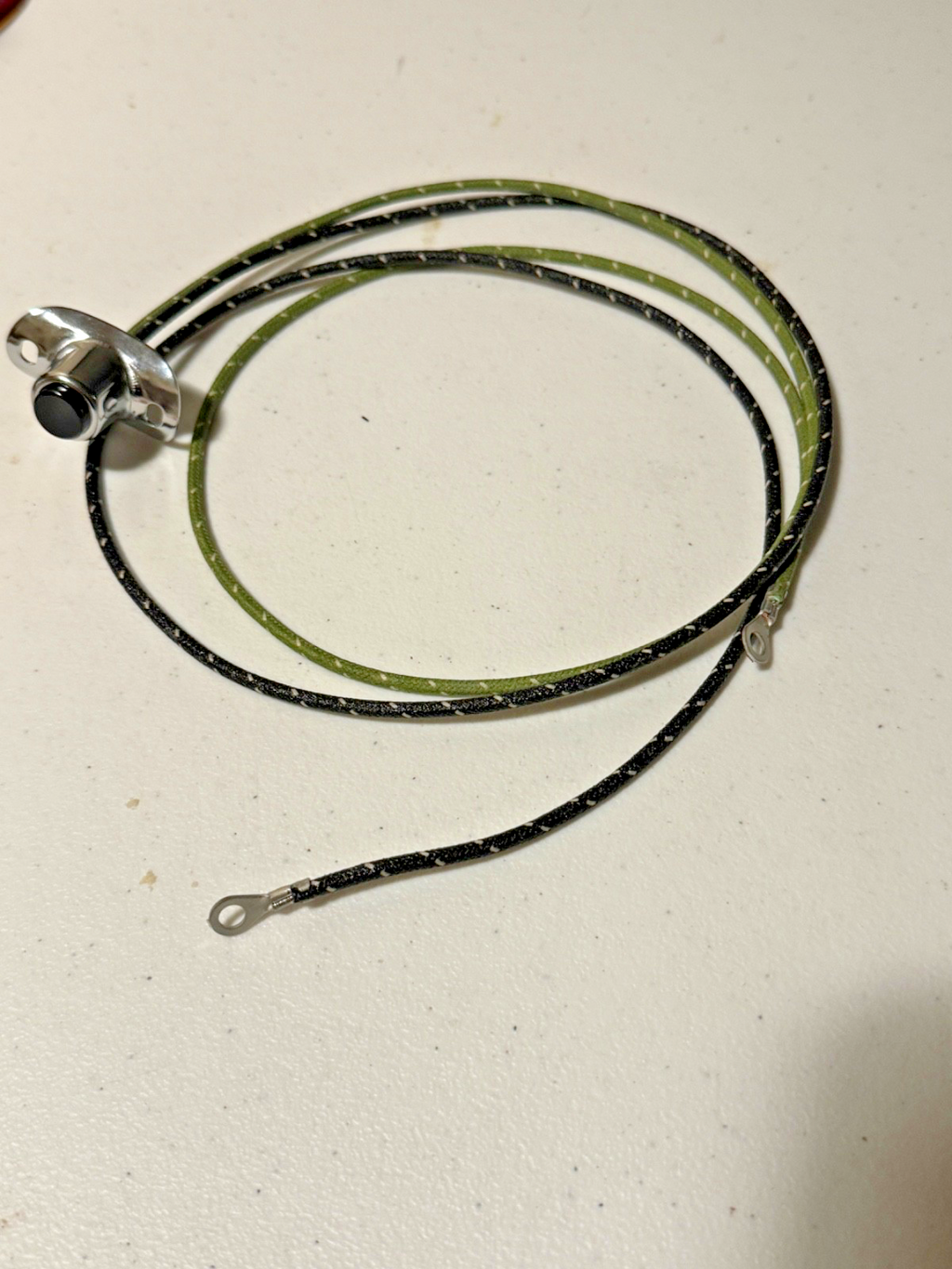 Harley 70131-51A Two Wire Cloth Insulated Horn Button Duo-Glide Panhead 1958-64