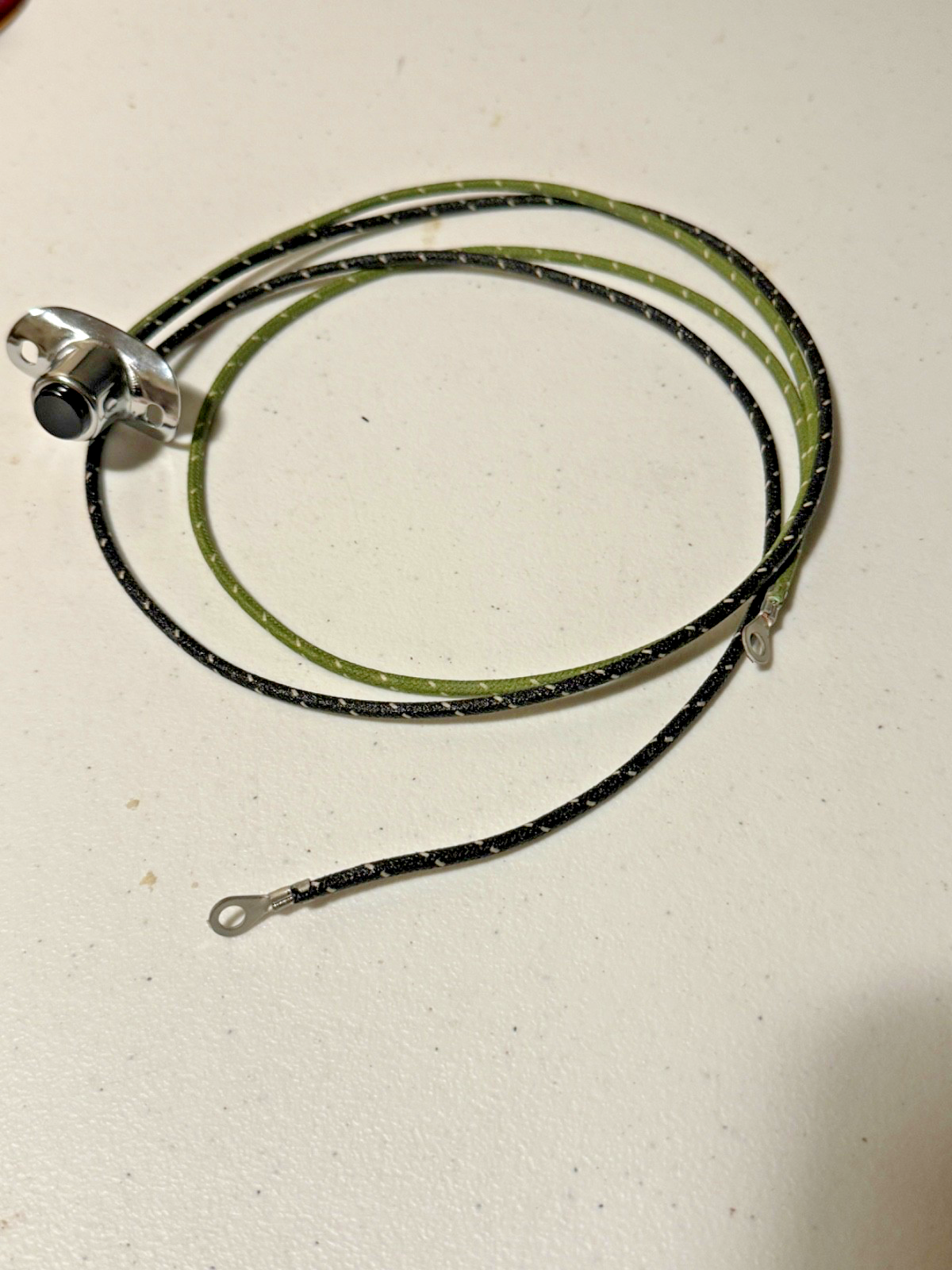 Harley 70131-51A Two Wire Cloth Insulated Horn Button Duo-Glide Panhead 1958-64