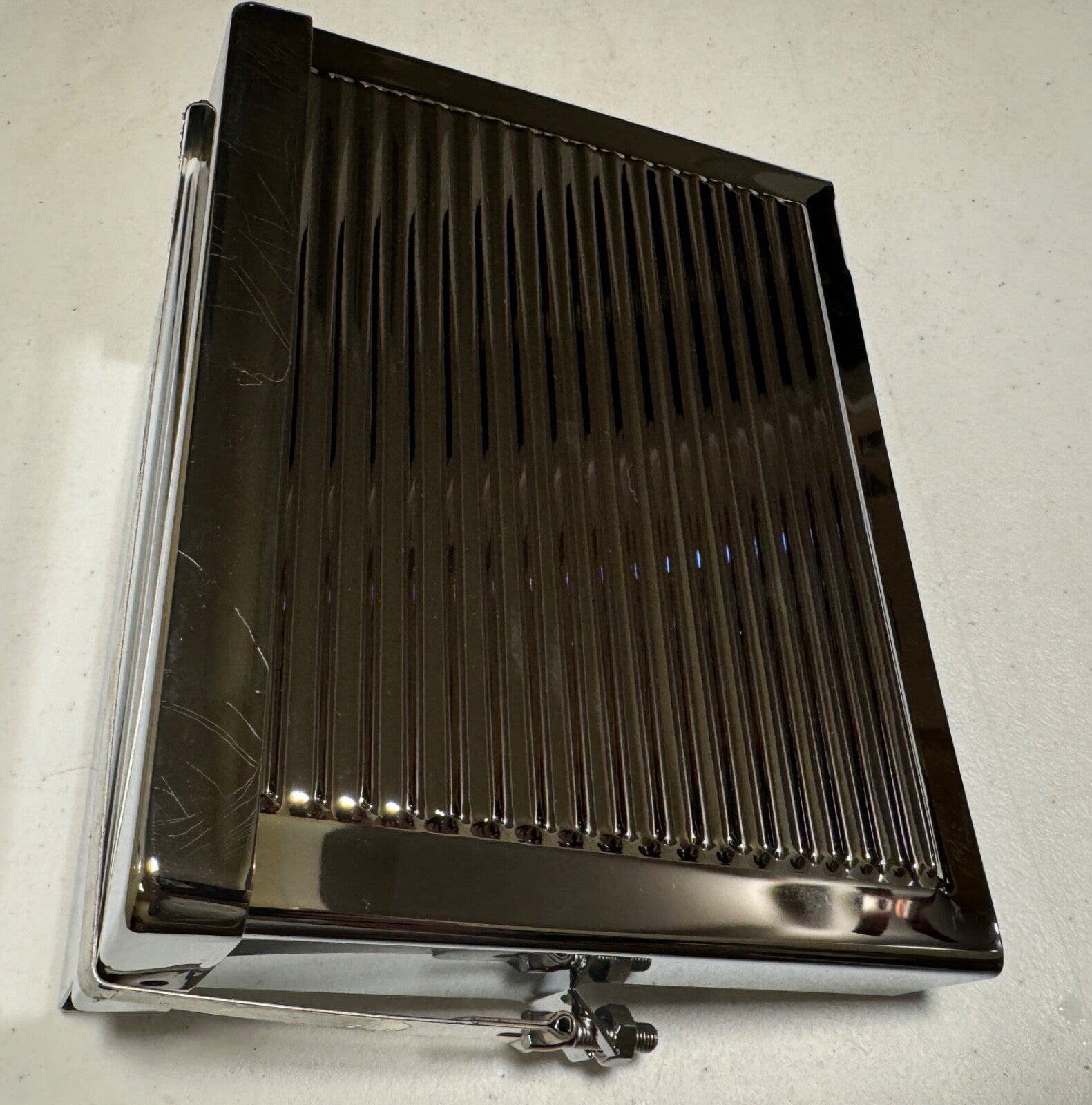 Harley 1965-1969 Electra-Glide Chrome Battery Cover Three Piece Kit 66378-65