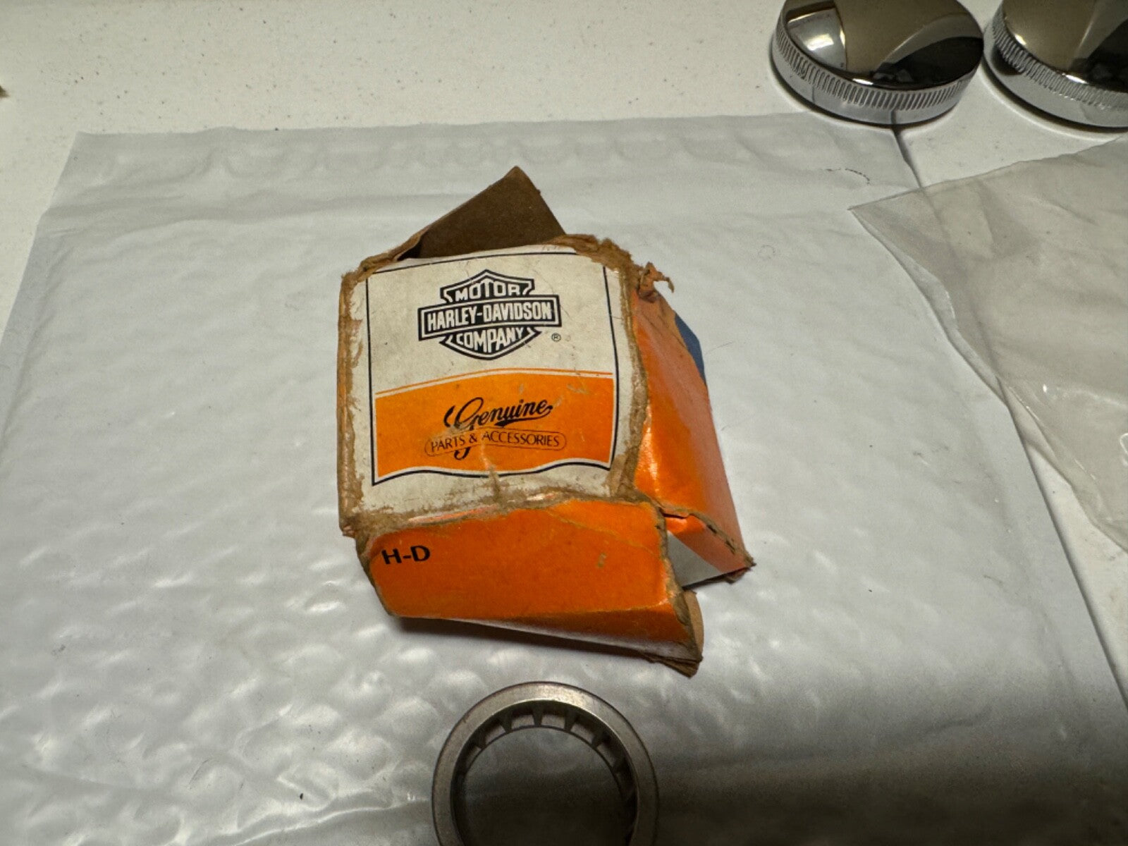 Harley NOS OEM 24387-40B Knuckle UL Connecting Rod Bearing Kit 1940-84 +.0004