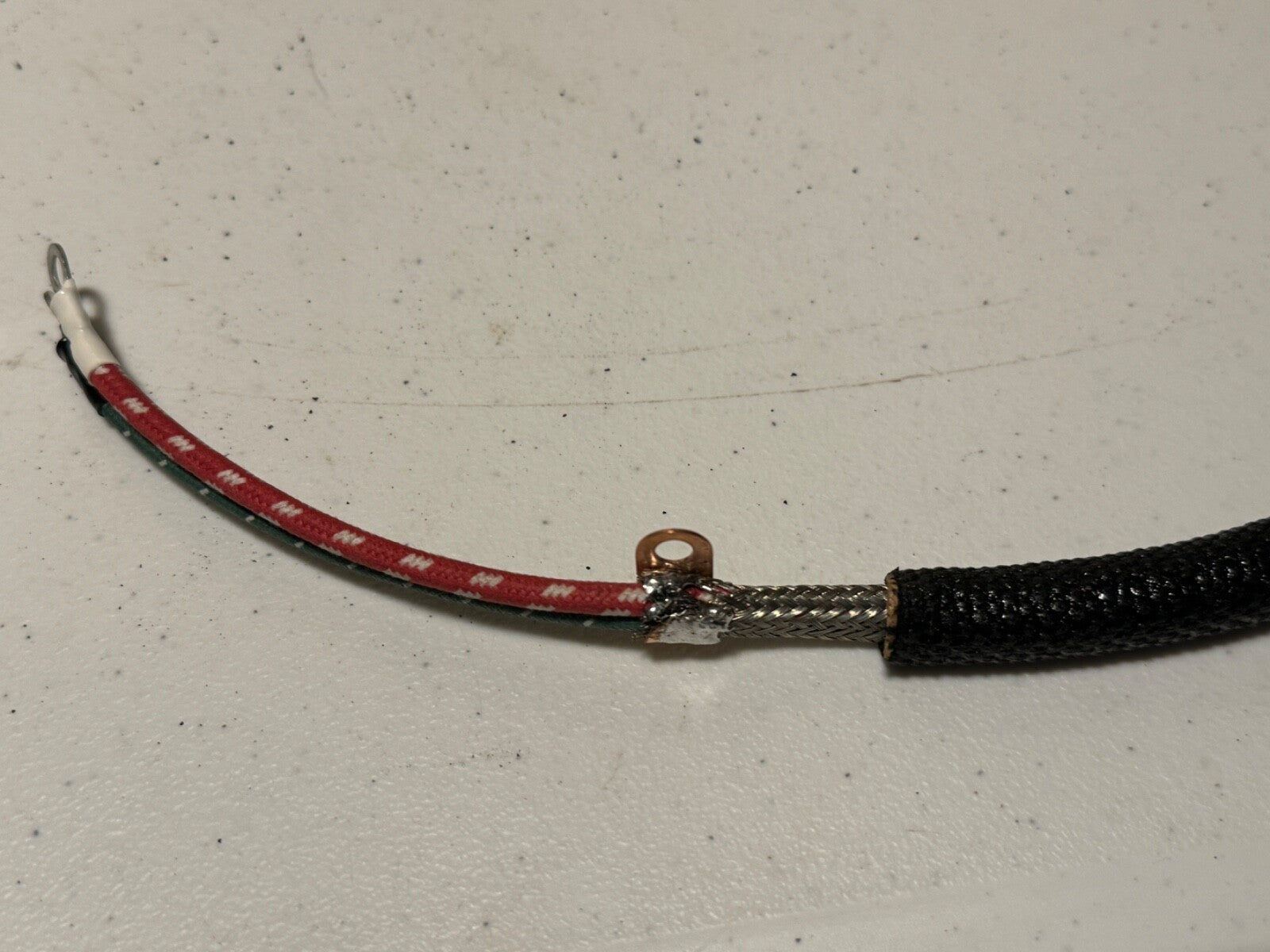 Harley 70170-49 Police Radio Generator To Regulator Shielded Cable 1949-51