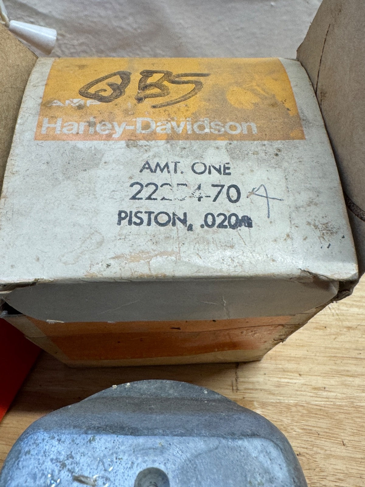 Harley NOS OEM# 22254-70 Sportster XLH XLCH Pistons .020 1970-71