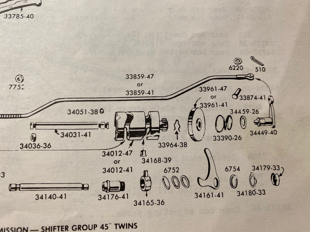 Harley 2242-38A 33064-38 Servicar 45 WL WLA Shift Gear Retainer Spring 38-73 USA