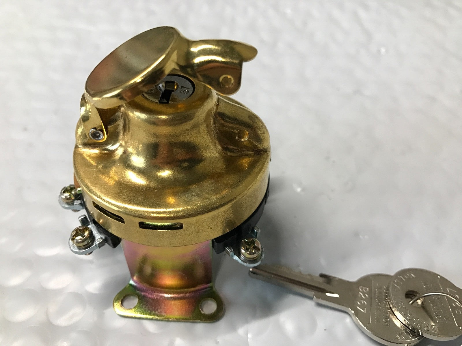 Harley Knucklehead Panhead Briggs Ignition Switch 1936-66 OEM# 71500-36 Brass