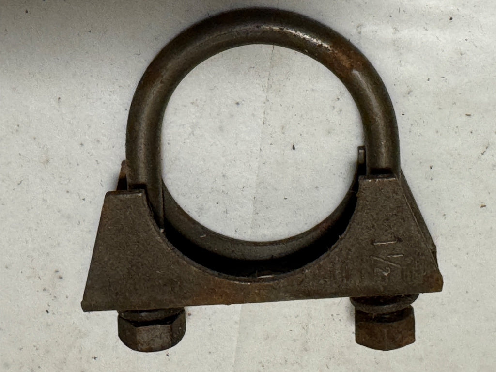 Harley NOS OEM 65523-47A Lightweight Hummer Pacer Lower Exhaust Pipe Clamp 48-622
