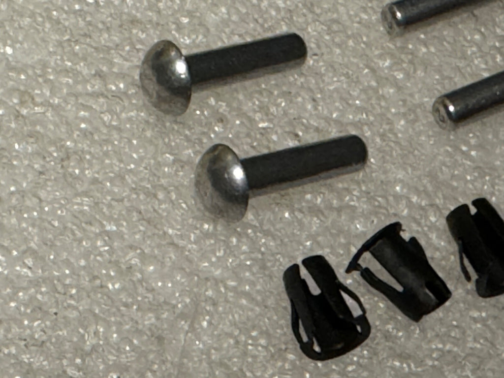 Harley 1957-58 Tank Emblem Rivet & Gasket Kit Panhead Sportster 61792-57 USA