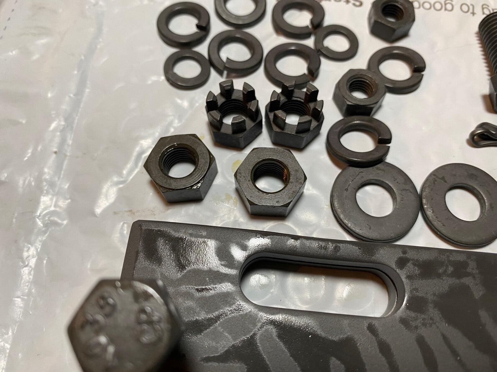 Harley Transmission Mounting Plate Kit 1936-57 Knucklehead Panhead CP Bolts USA