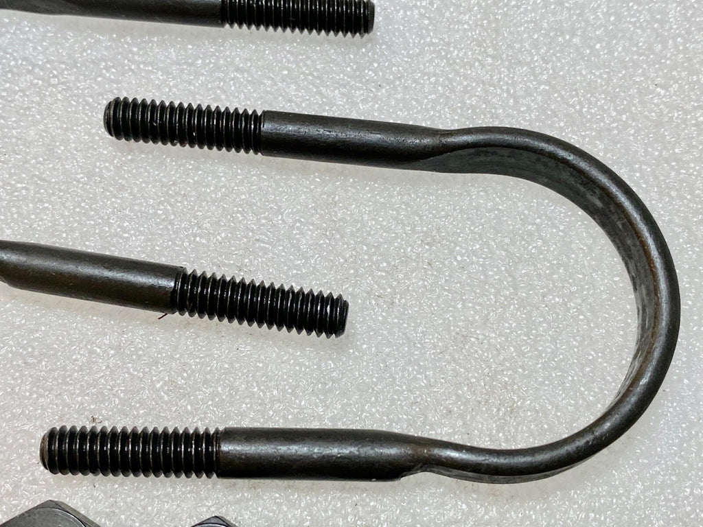 Harley 1723-36 Knucklehead UL Coil Mount U-Bolts & Nuts 1936-47 USA