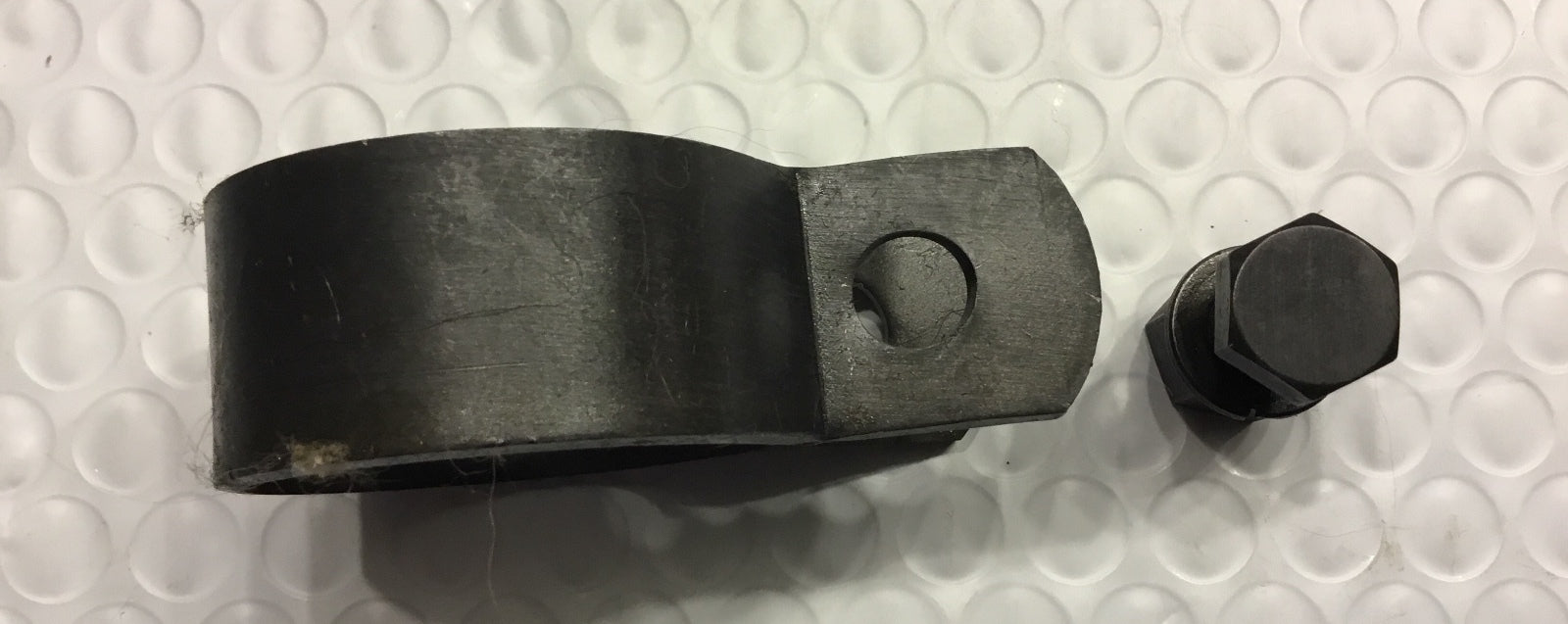 Harley WL WLA WLC Exhaust Clamp Kit 45" Solo Parkerized 1941-73 USA OEM 1037-50