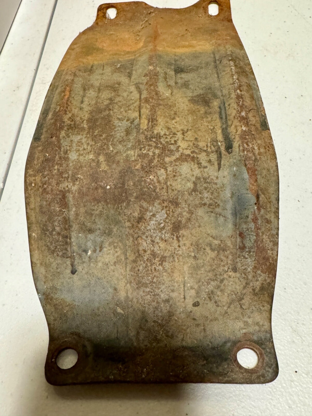 Harley OEM# 404-36 1936-39 Knucklehead UL Narrow Rib Skid Plate Pan Case Guard