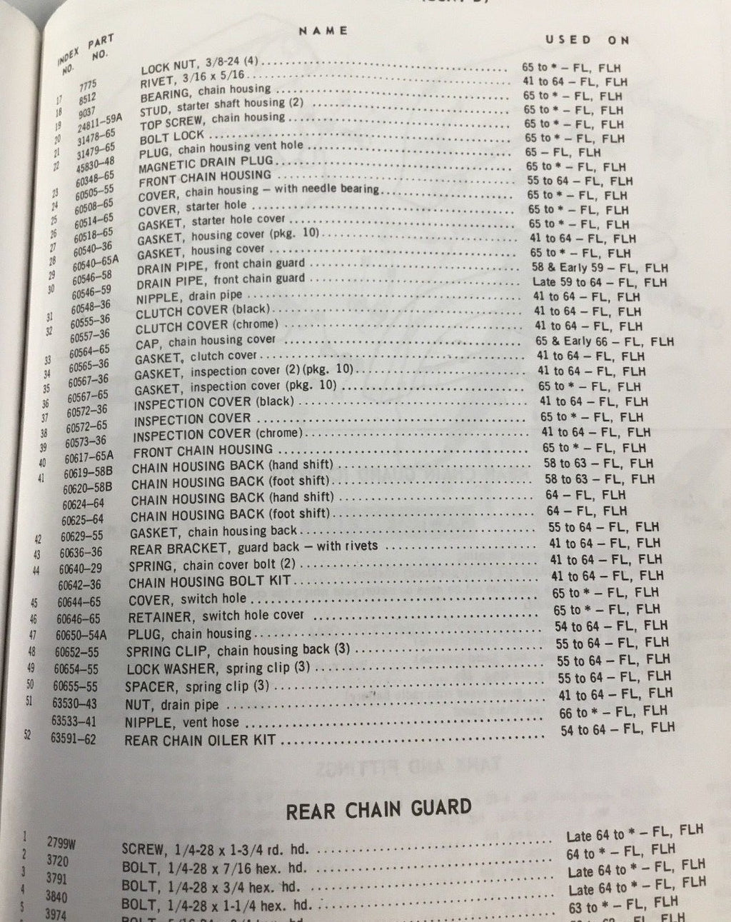 Harley Knucklehead Panhead UL Inner Primary Mount Kit 55-64 OEM# 60542-55 