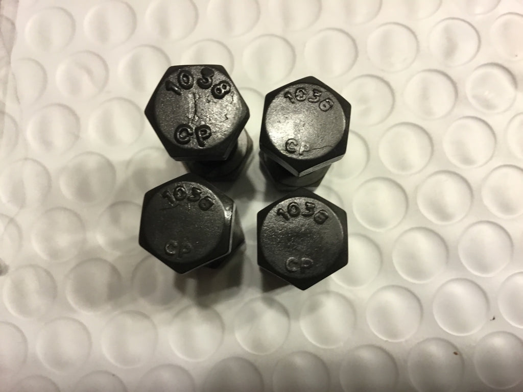 Harley CP-1038 5/16”-24 x 3/4" Bolts w/ Nuts & Lock Washers x 4 OEM 3974